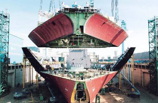 Example of application sector: Naval - Ship Maintenance